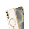Mey İthalat®  Samsung Galaxy A15 4G Kross Magneticsafe Kapak - Gold