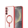Mey İthalat®  Samsung Galaxy A15 4G Kross Magneticsafe Kapak - Kırmızı