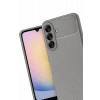 Mey İthalat®  Samsung Galaxy A17 5G Auto Focus Karbon Kapak - Gri