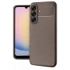 Mey İthalat®  Samsung Galaxy A17 5G Auto Focus Karbon Kapak - Kahverengi