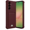 Mey İthalat®  Samsung Galaxy A17 5G Kelvin Kartvizitli Silikon - Bordo