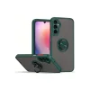 Mey İthalat®  Samsung Galaxy A17 5G Montreal Yüzüklü Silikon Kapak - Yeşil