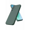 Mey İthalat®  Samsung Galaxy A17 5G Nano içi Kadife Silikon - Koyu Yeşil