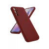 Mey İthalat®  Samsung Galaxy A24 4G Kılıf First Silikon - Bordo
