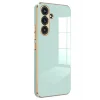 Mey İthalat®  Samsung Galaxy A24 4G Kılıf Volet Silikon - Açık Yeşil
