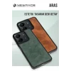Mey İthalat®  Samsung Galaxy A26 Kılıf Aras Deri Kapak - Bordo