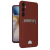 Mey İthalat®  Samsung Galaxy A26 Kılıf Kelvin Kartvizitli Silikon - Bordo