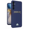 Mey İthalat®  Samsung Galaxy A26 Kılıf Kelvin Kartvizitli Silikon - Lacivert