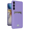 Mey İthalat®  Samsung Galaxy A26 Kılıf Kelvin Kartvizitli Silikon - Lila