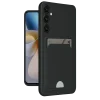 Mey İthalat®  Samsung Galaxy A26 Kılıf Kelvin Kartvizitli Silikon - Siyah
