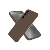 Mey İthalat®  Samsung Galaxy A36 Kılıf First Silikon - Kahverengi