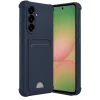 Mey İthalat®  Samsung Galaxy A36 Kılıf Kelvin Kartvizitli Silikon - Lacivert