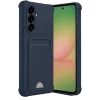 Mey İthalat®  Samsung Galaxy A36 Kılıf Kelvin Kartvizitli Silikon - Lacivert