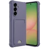 Mey İthalat®  Samsung Galaxy A36 Kılıf Kelvin Kartvizitli Silikon - Lila