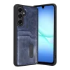 Mey İthalat®  Samsung Galaxy A37 5G Sara Kartvizitli Deri Kılıf - Lacivert