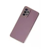 Mey İthalat®  Samsung Galaxy A52 Kılıf Volet Silikon - Mor