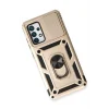 Mey İthalat®  Samsung Galaxy A53 5G Kılıf Pars Lens Yüzüklü Silikon - Gold