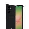 Mey İthalat®  Samsung Galaxy A56 Kılıf Kelvin Kartvizitli Silikon - Siyah