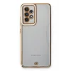 Mey İthalat®  Samsung Galaxy A73 5G Kılıf Liva Lens Silikon - Beyaz