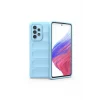 Mey İthalat®  Samsung Galaxy A73 5G Kılıf Optimum Silikon - Sky Blue