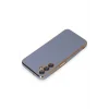 Mey İthalat®  Samsung Galaxy M14 5G Kılıf Volet Silikon - Mavi