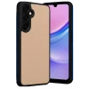 Mey İthalat®  Samsung Galaxy M15 Kılıf Aras Deri Kapak - Pudra
