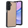 Mey İthalat®  Samsung Galaxy M15 Kılıf Aras Deri Kapak - Pudra