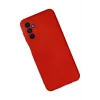 Mey İthalat®  Samsung Galaxy M23 Kılıf Nano içi Kadife Silikon - Kırmızı