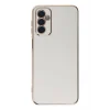 Mey İthalat®  Samsung Galaxy M23 Kılıf Volet Silikon - Beyaz
