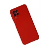 Mey İthalat®  Samsung Galaxy M33 Kılıf Nano içi Kadife Silikon - Kırmızı