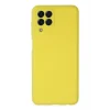 Mey İthalat®  Samsung Galaxy M33 Kılıf Nano içi Kadife Silikon - Sarı