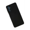 Mey İthalat®  Samsung Galaxy M52 5G Kılıf Kelvin Kartvizitli Silikon - Siyah