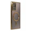 Mey İthalat®  Samsung Galaxy Note 20 Ultra Kılıf Kross Magneticsafe Kapak - Gold