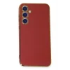 Mey İthalat®  Samsung Galaxy S23 FE Kılıf Volet Silikon - Kırmızı