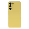 Mey İthalat®  Samsung Galaxy S23 Kılıf Nano içi Kadife Silikon - Sarı