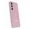 Mey İthalat®  Samsung Galaxy S24 FE Regal Magsafe Standlı Kapak - Açık Pembe