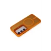 Mey İthalat®  Samsung Galaxy S24 Flet Lens Magsafe Kapak - Turuncu