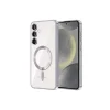 Mey İthalat®  Samsung Galaxy S24 Kılıf Kross Magneticsafe Kapak - Gümüş