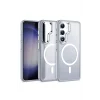 Mey İthalat®  Samsung Galaxy S24 Winner Magsafe Kapak - Gri