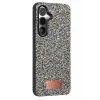 Mey İthalat®  Samsung Galaxy S25 Bright Simli Kapak - Gold