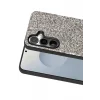 Mey İthalat®  Samsung Galaxy S25 Bright Simli Kapak - Gümüş
