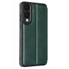 Mey İthalat®  Samsung Galaxy S25 Edge Flip Cover - Koyu Yeşil