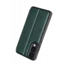 Mey İthalat®  Samsung Galaxy S25 Edge Flip Cover - Koyu Yeşil