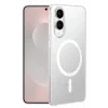 Mey İthalat®  Samsung Galaxy S25 Edge Kılıf PC Zara Magsafe Şeffaf Kılıf - Şeffaf