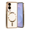 Mey İthalat®  Samsung Galaxy S25 Edge Kross Magneticsafe Kapak - Çöl Titanyum