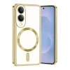 Mey İthalat®  Samsung Galaxy S25 Edge Kross Magneticsafe Kapak - Gold