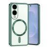 Mey İthalat®  Samsung Galaxy S25 Edge Kross Magneticsafe Kapak - Koyu Yeşil
