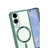 Mey İthalat®  Samsung Galaxy S25 Edge Kross Magneticsafe Kapak - Koyu Yeşil