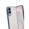 Mey İthalat®  Samsung Galaxy S25 Edge  Lensli Silikon - Açık Mavi