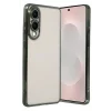 Mey İthalat®  Samsung Galaxy S25 Edge  Lensli Silikon - Yeşil